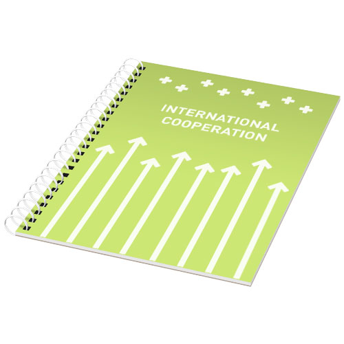 Rothko A5 Notebook - Frosted Green, White