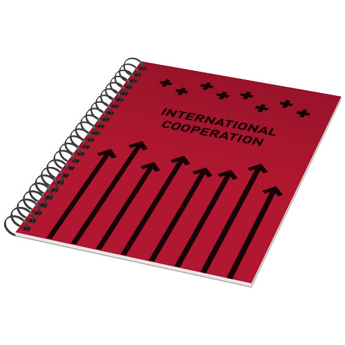 Rothko A5 Notebook - Red, Black