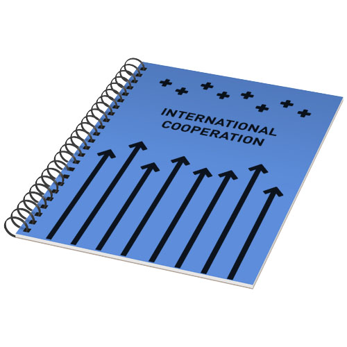 Rothko A5 Notebook - Frosted Blue, Black