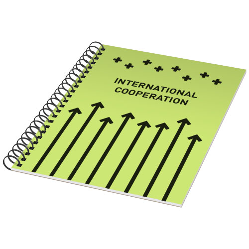 Rothko A5 Notebook - Frosted Green, Black
