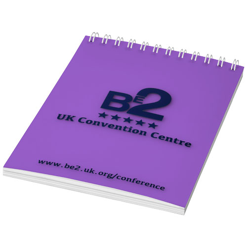 Rothko A7 Notebook - Purple, White