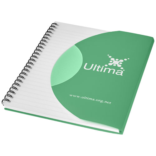 Curve A6 Notebook - Green, Black