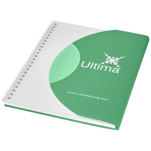 Curve A6 Notebook - Green, White