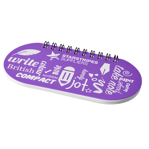 Capsule Notebook - Purple, Black