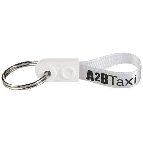 Ad-Loop ® Mini  Keychain - White