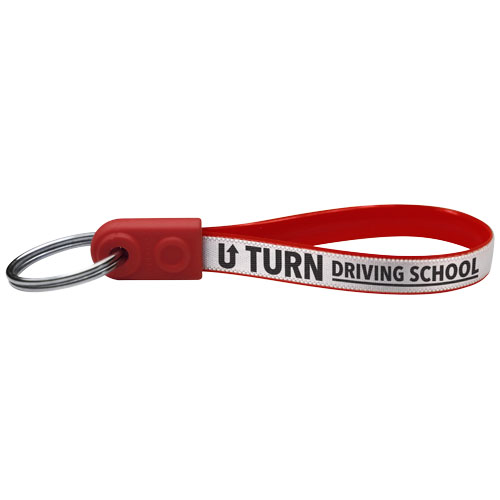 Ad-Loop ® Standard Keychain - Red