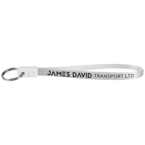 Ad-Loop ® Jumbo Keychain - White