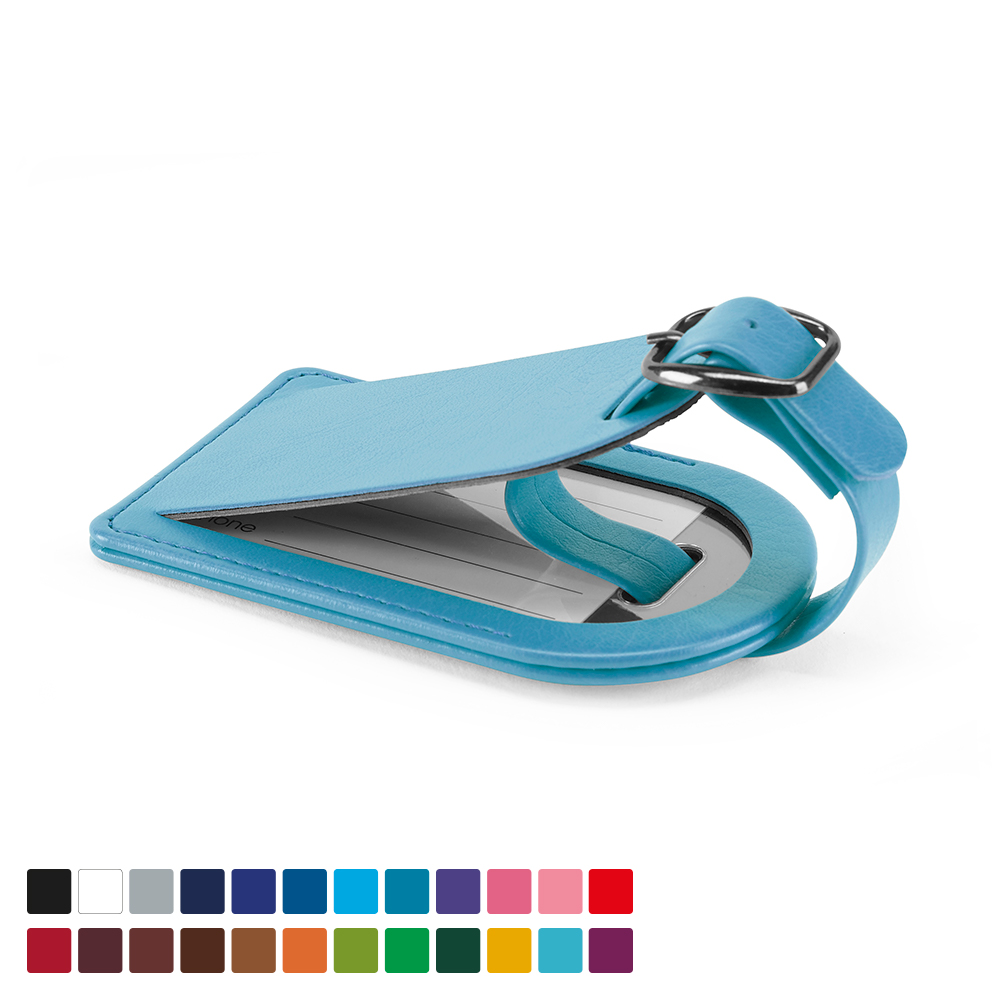 Small Luggage Tag With Security Flap