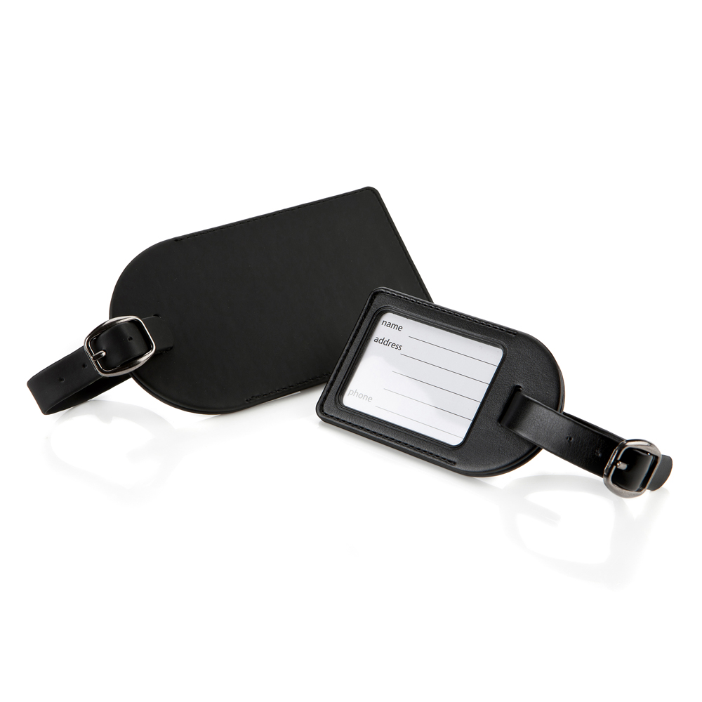 Small Luggage Tag With Clear Window