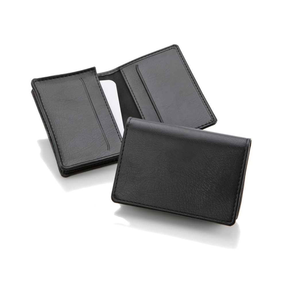 Hampton Leather Business Card Dispenser