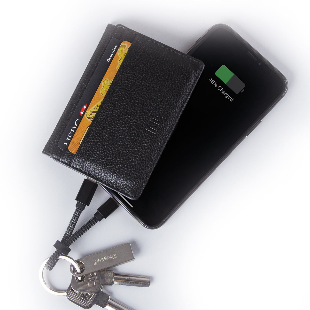 Iné Wallet Powerbanks 3000 mAh - Leather