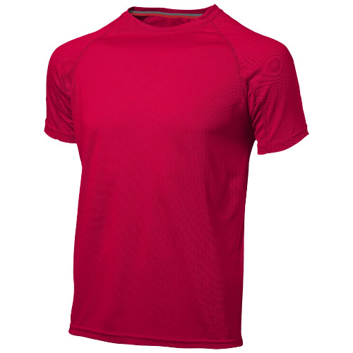 Slazenger Serve Short Sleeve Men'S Cool Fit T-Shirt - Red