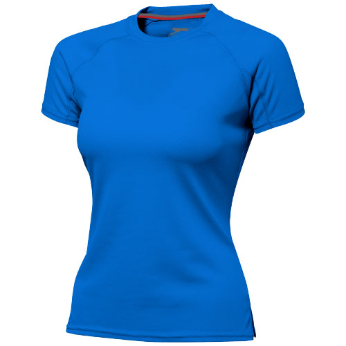 Slazenger Serve Short Sleeve Women'S Cool Fit T-Shirt - Sky Blue
