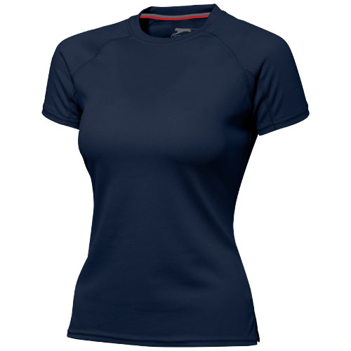Slazenger Serve Short Sleeve Women'S Cool Fit T-Shirt - Navy