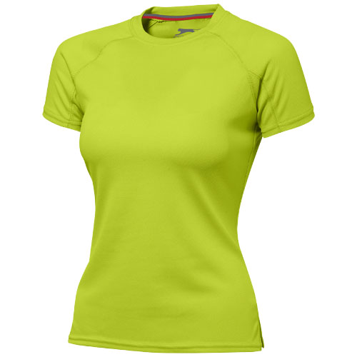 Slazenger Serve Short Sleeve Women'S Cool Fit T-Shirt - Apple Green