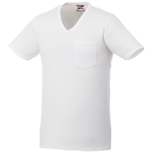 Slazenger Gully Short Sleeve Men'S Pocket T-Shirt - White