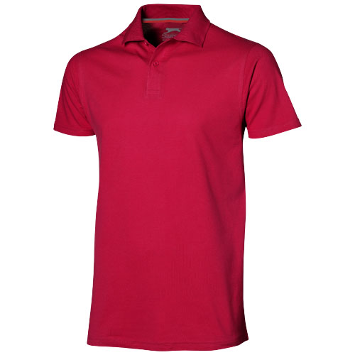 Slazenger Advantage Short Sleeve Men'S Polo - Red