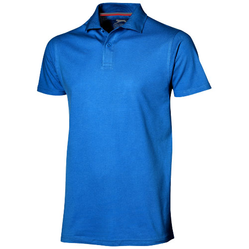 Slazenger Advantage Short Sleeve Men'S Polo - Sky Blue