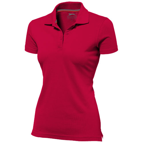 Slazenger Advantage Short Sleeve Women'S Polo - Red