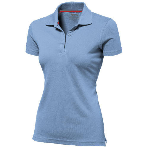 Slazenger Advantage Short Sleeve Women'S Polo - Light Blue
