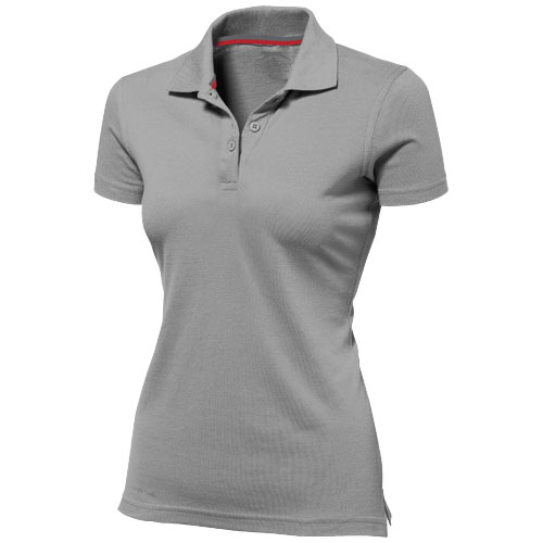 Slazenger Advantage Short Sleeve Women'S Polo - Grey