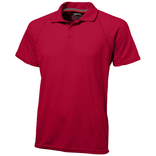 Slazenger Game Short Sleeve Men'S Cool Fit Polo - Red