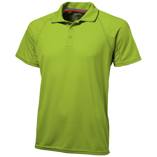 Slazenger Game Short Sleeve Men'S Cool Fit Polo - Apple Green