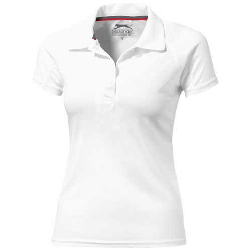 Slazenger Game Short Sleeve Women'S Cool Fit Polo - White