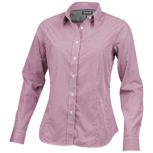 Slazenger Net Long Sleeve Ladies Shirt - Red