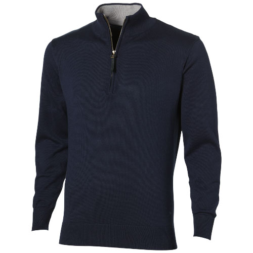 Slazenger Set Quarter Zip Pullover - Navy