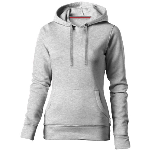 Slazenger Alley Hooded Ladies Sweater - Grey Melange