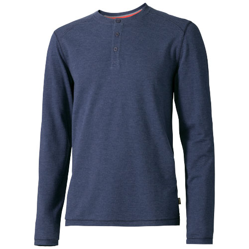 Slazenger Touch Long Sleeve Shirt - Heather Blue