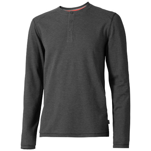 Slazenger Touch Long Sleeve Shirt - Charcoal