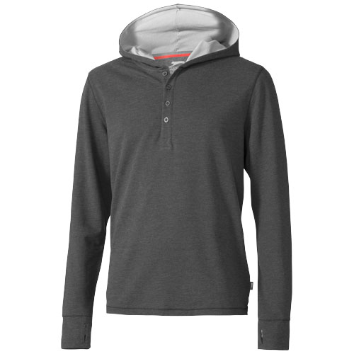Slazenger Reflex Knit Hoodie - Charcoal