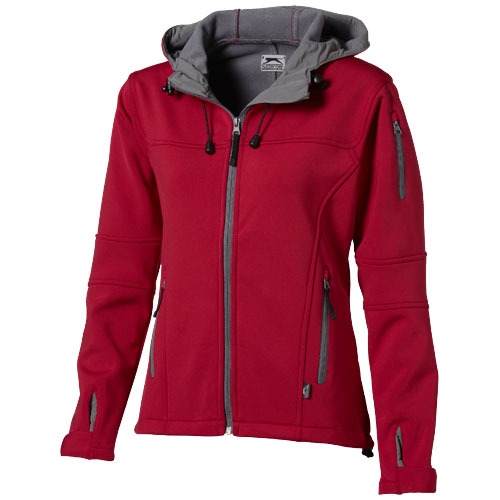 Slazenger Match Ladies Softshell Jacket - Red
