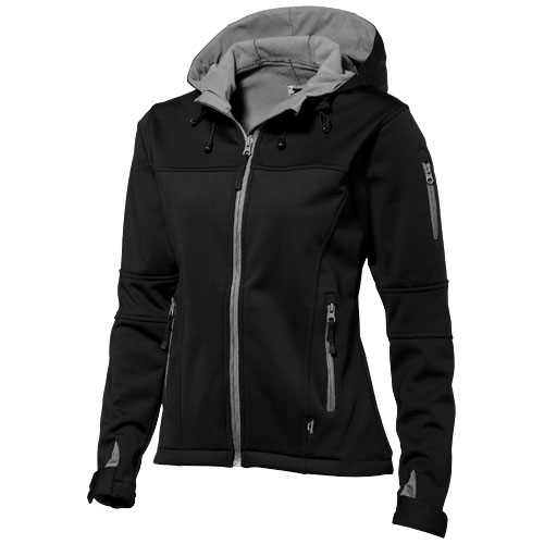 Slazenger Match Ladies Softshell Jacket - Black