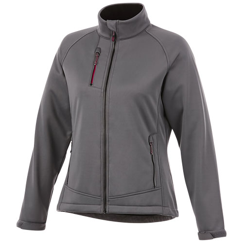 Slazenger Chuck Women'S Softshell Jacket - Grey