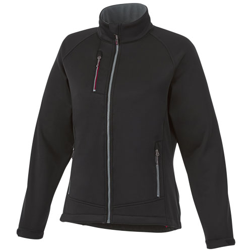 Slazenger Chuck Women'S Softshell Jacket - Black