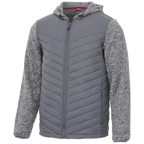 Slazenger Hutch Insulated Hybrid Jacket - Grey