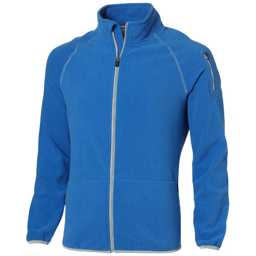 Slazenger Drop Shot Full Zip Micro Fleece Jacket - Sky Blue