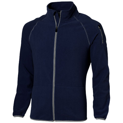 Slazenger Drop Shot Full Zip Micro Fleece Jacket - Navy
