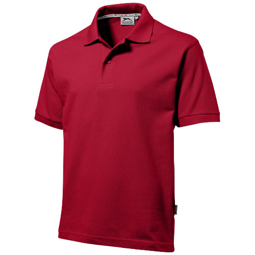 Slazenger Forehand Short Sleeve Men'S Polo - Dark Red