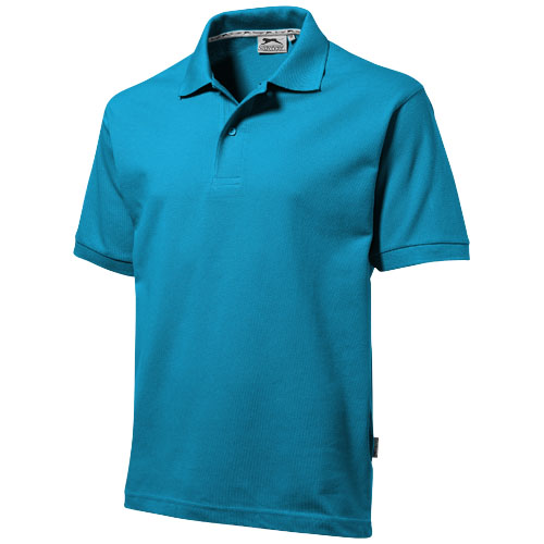 Slazenger Forehand Short Sleeve Men'S Polo - Aqua