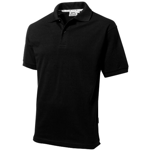 Slazenger Forehand Short Sleeve Men'S Polo - Black