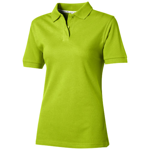 Slazenger Forehand Short Sleeve Ladies Polo - Apple Green