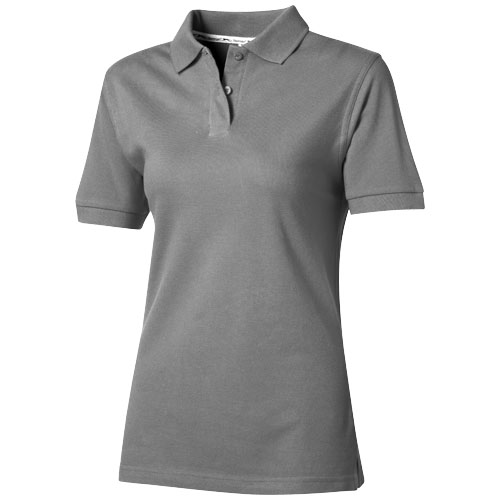 Slazenger Forehand Short Sleeve Ladies Polo - Grey
