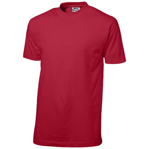 Slazenger Ace Short Sleeve Men'S T-Shirt - Dark Red