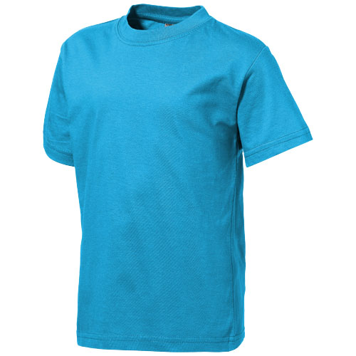 Slazenger Ace Short Sleeve Kids T-Shirt - Aqua