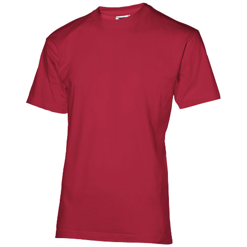 Slazenger Return Ace Short Sleeve Unisex T-Shirt - Dark Red