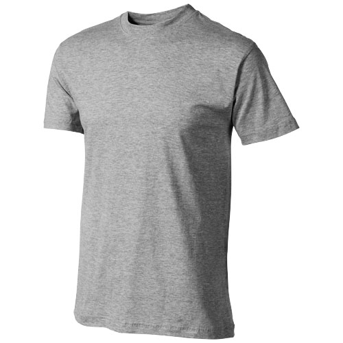 Slazenger Return Ace Short Sleeve Unisex T-Shirt - Grey Melange